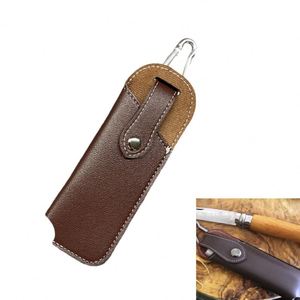 Étui de ceinture en cuir PU pour couteau pliant, pochette pour ceintures, housses de couteau, pochettes de rangement, support extérieur - Product Image 3