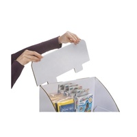 Présentoir double couche personnalisé avec logo pour comptoir de vente au détail – Offre Spéciale