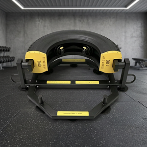 Estación de volteo de neumáticos de grado industrial con placas de peso extraíbles, equipo de entrenamiento de cuerpo completo para fitness. - Product Image 2