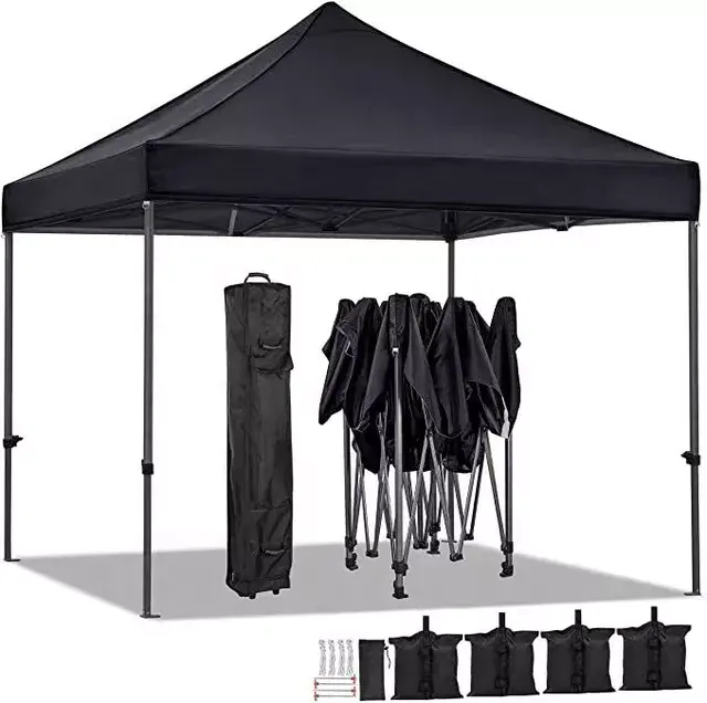 10x10ft Pop Up Canopy Trade Show Tent Tente d'événement durable et polyvalente