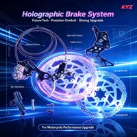 Kit de support de frein arrière double étrier 240 mm en aluminium CNC pour Surron Light Bee Ultra Bee Talaria KYZ, robuste, pour cascades, course et tout-terrain, anodisé