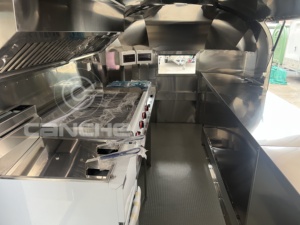 Food Truck Américain Personnalisé avec Système d'Extincteur pour Kiosque de Restauration Mobile - Product Image 5