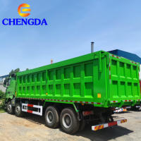 중고 덤프 트럭 Sino Sinotruk Howo 371 6x4 A7 8x4 팁 주는 사람 사용 덤프 트럭 판매 가격