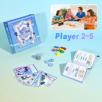 Nouveauté : Cartes de jeu personnalisées en papier de qualité supérieure, impression de dessins animés colorés, 54 pages, vernissage brillant, jeu familial amusant