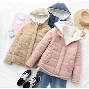 Abrigo con capucha de nieve de lana hinchada para <span class=keywords><strong>mujer</strong></span> Otoño Invierno <span class=keywords><strong>chaquetas</strong></span> acolchadas para <span class=keywords><strong>mujer</strong></span> 2022 para <span class=keywords><strong>mujer</strong></span> - Product Image 6