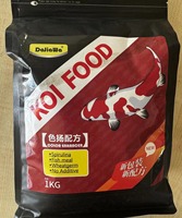 Nourriture pour poissons AnJing prix d'usine nourriture pour poissons d'aquarium poisson rouge à haute teneur en protéines Koi nourriture pour poissons tropicaux