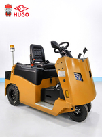 Tracteur remorqueur électrique à 4 roues 2T 3T 4T 6T 10T Véhicule de remorquage d'avion à usage intensif