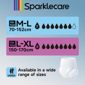 Sparklecare personalizzato usa e getta per la casa per adulti pannolino L-XL dimensioni Super assorbenti e pantaloni Pull up ultrasottili per adulti incontinenti - Product Image 3