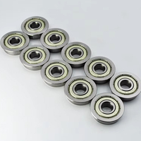 Roulements à billes miniatures à gorge profonde à bride F623 F686 F688 F689 F695 F696 F698 -2RS ZZ 5x13x4mm pour imprimante 3D