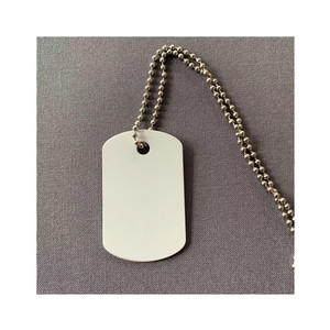 <span class=keywords><strong>2025</strong></span> cá nhân Vòng cổ thăng hoa nhôm kim loại thẻ chó Vòng cổ hai mặt in ấn Dog <span class=keywords><strong>ID</strong></span> tag với chuỗi bóng - Product Image 3