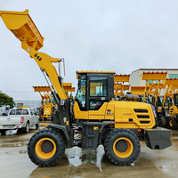 Mini-tracteur de 3 tonnes avec chargeur frontal 4x4, pompe à moteur PLC et accessoires moteur importés à vendre
