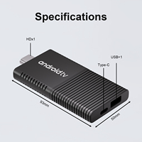 Topleo venta al por mayor Android TV stick Ott WiFi mini Smart TV box 4K 8K Android TV stick