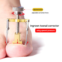 Outil de correction des ongles des orteils Outil de pédicure pour le traitement de la paronychie Outils de correction des ongles incarnés