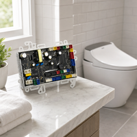 Carte de contrôle PCBA OEM automatisée pour bidet de toilette, modèle à impulsions haute performance, carte mère intelligente à activation par capteur