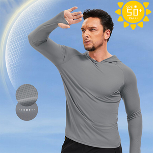 Camiseta UPF 50, Fabricantes de Sudaderas Deportivas Personalizadas, Sudaderas con Capucha para <span class=keywords><strong>Hombre</strong></span>, Sudaderas Casuales, Camisetas para Compradores al por Mayor - Product Image 2