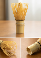 Offre Spéciale : Ensemble Matcha 4 Pièces – Fouet en Bambou Personnalisé pour le Thé Matcha, Outil Traditionnel Matcha, Fouet et Bol