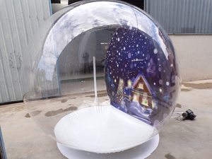 <span class=keywords><strong>Bâche</strong></span> gonflable transparente en pvc de 0.8mm + 0.6mm, tente <span class=keywords><strong>à</strong></span> bulles gonflable pour publicité - Product Image 5