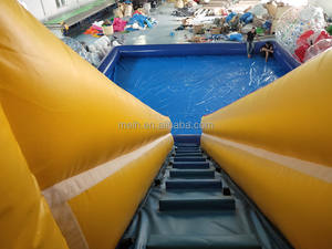 นีโอชาสระสไลเดอร์เป่าลมวัสดุพีวีซีสำหรับเด็กผู้ใหญ่อุปกรณ์เป่าลมวัสดุ CE - Product Image 4