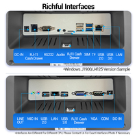 FYJ-F2 14 Inch Compact Built-In Printer Smooth Ordering 80mm Android/Windows System Cash Register POS Machine Food Service