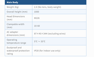 OTSUKA MGL-F อุปกรณ์ตั้งโต๊ะแบบตั้งตรงเคลือบ AR รุ่น 2XAR~4XAR - Product Image 3