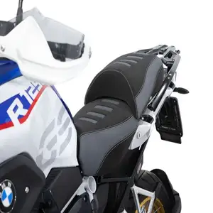 Assento dianteiro com canal de próstata para motocicleta, bmw r1200/1250 gs e gsa isotta pillion cushion feita em itália
