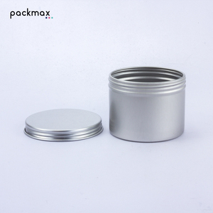 Boîte à pilules ronde en aluminium argenté de 150g 65*50mm - Contenant de stockage hermétique et résistant à l'humidité pour médicaments - Vente en gros - Product Image 3