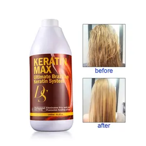 8% phẳng sắt Keratin chuyên nghiệp sử dụng Brazil điều trị tóc Bio Keratin tóc thẳng kem cho Brazil tóc