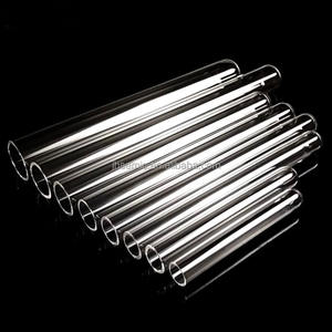 Tubo De Quartzo De Alta Pureza Personalizado Manga De Quartzo Transparente Tubo De Vidro Transparente Polido - Product Image 3