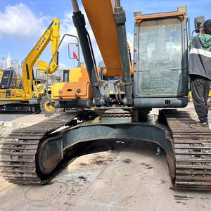 Excavadora de cadenas Hyundai 350 usada de Corea del Sur, equipo de construcción pesada de 35 toneladas con motor y transmisión probados e inspeccionados, en venta. - Product Image 1