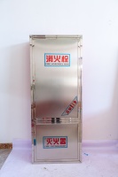 Armoire murale pour enrouleur de tuyau d'incendie en acier inoxydable, double porte, équipement de lutte contre l'incendie, fabrication OEM