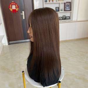 Topper de Cabello Humano con Frente de Encaje, Base Mono HD de 5x6 Pulgadas, Cabello Humano Virgen Remy - Product Image 5