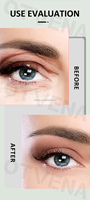 Crème Contour des Yeux Anti-Rides à Base de Plantes, Effet Instantané en 1 Minute, Réduit les Cernes, Nourrissante, Longue Durée 8h, Marque Privée