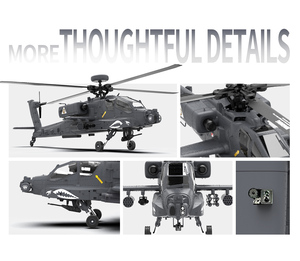 F11s 1/32 RC máy bay trực thăng mô phỏng mô hình với GPS kép động cơ không chổi than 2.4G 9ch dòng chảy quang học lidar toof độ cao giữ - Product Image 2
