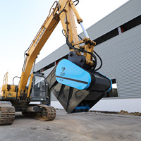 Nuevo Modelo 2026: Trituradora de Mandíbulas Móvil de Bajo Costo, Estilo Innovador, para Reciclaje, Excavadora, Minicargadora y Cucharón Triturador de Roca
