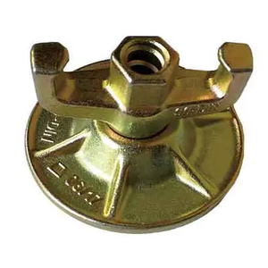 Écrou d'ancrage à ailettes en fonte galvanisée pour accessoires de tirants de coffrage et d'échafaudage 12/15/17mm - Product Image 5
