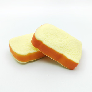 ของเล่นบีบ GL Food Squishies ขนมปังกรุบกรอบ โมจิ ทาบา สควิชชี่ ของเล่นบีบช้าๆ แบบนุ่ม TPR ของเล่นบีบคลายเครียด - Product Image 3