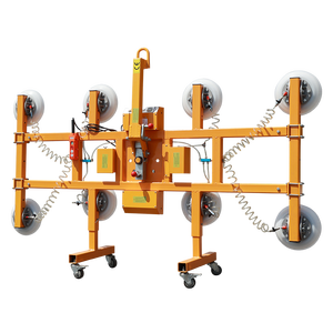 Ventouse <span class=keywords><strong>de</strong></span> levage personnalisable en forme <span class=keywords><strong>de</strong></span> H, alimentée par batterie, rotation à 360° pour machine <span class=keywords><strong>de</strong></span> levage <span class=keywords><strong>de</strong></span> verre 800-1400 KG, pour la construction - Product Image 1