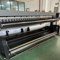 Impresora UV de rollo a rollo de 3.2m (10 pies) de gran formato para pancartas flexibles, la más vendida, con cabezales I3200-U1/512i/1024i