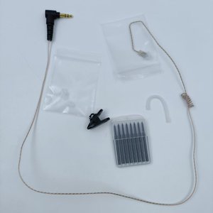 Auriculares Intrauditivos con Cable de 3.5mm, Mini Auriculares de Seguridad Ocultos para Radio Bidireccional con Kit de Repuesto, Filtro de Cera y Gancho para la Oreja - Product Image 2