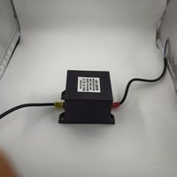 Transformateur AC étanche IP68 60W 220V vers 24V, adaptateur d'alimentation encapsulé EI76 pour éclairage de fontaine subaquatique de piscine