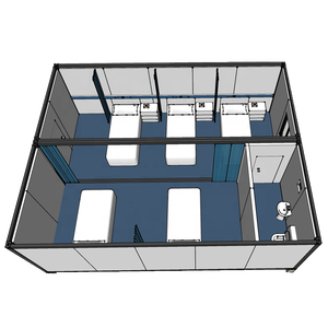 HYSUN <span class=keywords><strong>Flat</strong></span> <span class=keywords><strong>Pack</strong></span> <span class=keywords><strong>Container</strong></span> Bệnh Viện Di Chuyển Prefabricate <span class=keywords><strong>Container</strong></span> House Đối Với Bệnh Viện Clinic - Product Image 4