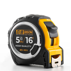 Meteran pita baja kelas industri, ukuran inci 3M/10 kaki 5 meter 16 kaki, sistem imperial dan metrik, mudah dibaca, logo dapat dipesan khusus - Product Image 2