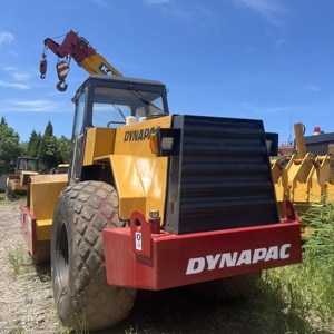Rodillo Compactador DYNAPAC CA30D Amarillo, Maquinaria de Construcción, Motor de Alta Eficiencia Operativa, 1 Año de Garantía - Product Image 2
