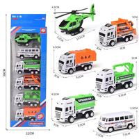 Lot de 6 mini-voitures de course à rétrofriction, jouets écologiques, boîte surprise pour enfants, cadeau d'anniversaire pour garçons