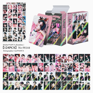 ขายส่ง 124 ชิ้น/กล่อง โฟโต้การ์ด <span class=keywords><strong>Straykids</strong></span> พร้อมสติกเกอร์ การ์ด LOMO ของ Stray Kids โฟโต้การ์ด สินค้า Kpop ของขวัญสำหรับแฟนคลับ ของแจกในคอนเสิร์ต - Product Image 2