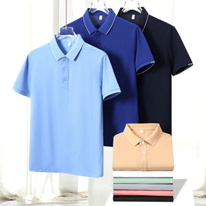Polo da Uomo Personalizzate in Grandi Quantità, in Spandex Piqué Traspirante, Elasticizzate, per Business Casual, Golf e Lavoro, Qualità Premium - Product Image 3