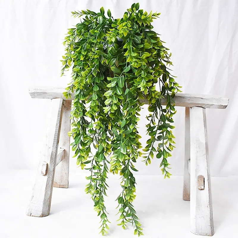 FC7201卸売吊り屋外人工シダ吊り植物結婚式の装飾用