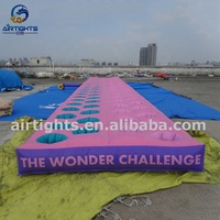 Nouveauté : Parcours d'obstacles gonflable commercial sécurisé « The Wonder Challenge »