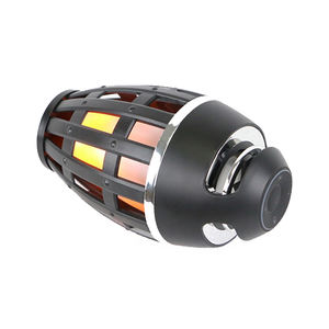 LED Flamme Atmosphère Bluetooth Portable Haut-parleurs PC Colonne 5W Bass Outdoor Music Player Home Gift Christmas Flame Speaker - Product Image 2