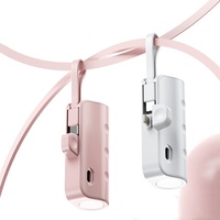 Batería Externa Portátil de 5000mAh, Mini Power Bank, Cargador de Teléfono